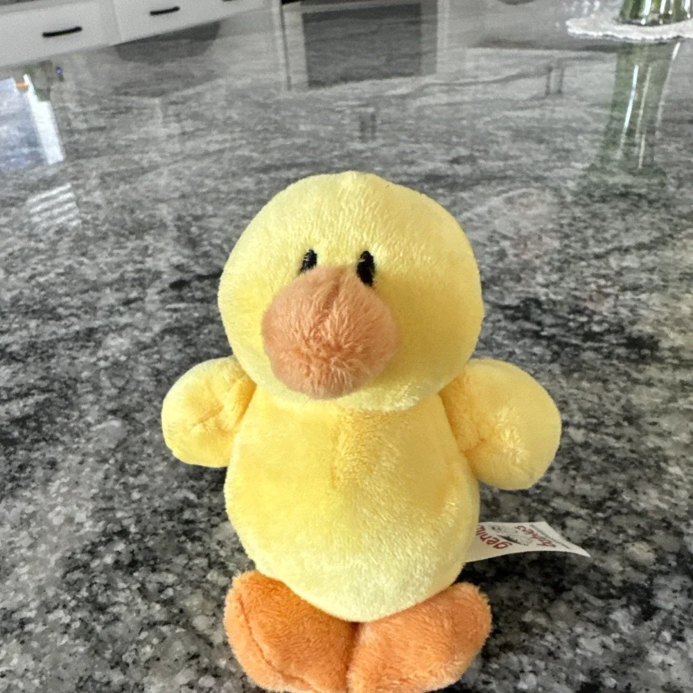 Genius Baby Toys My First Easter Basket Deluxe 5 Piece Plush Set GB-E2021 Yellow